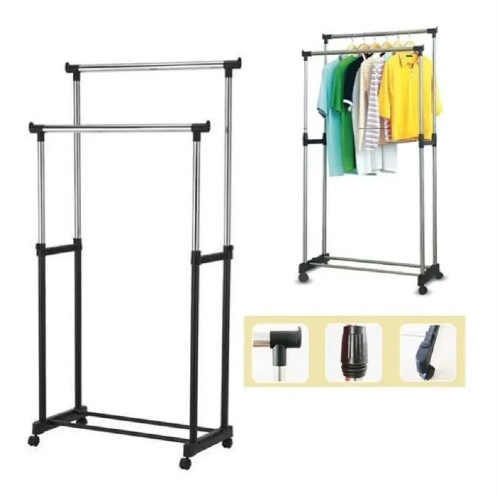 Organizador de Ropa Tubo Ajustable